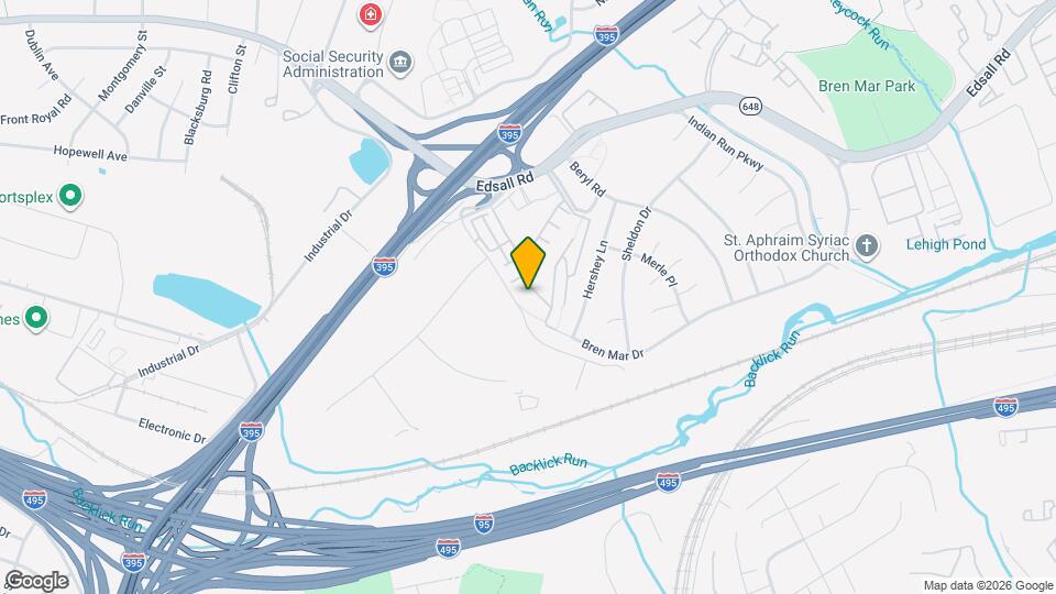 5616 Bismach Dr Map and Location Details