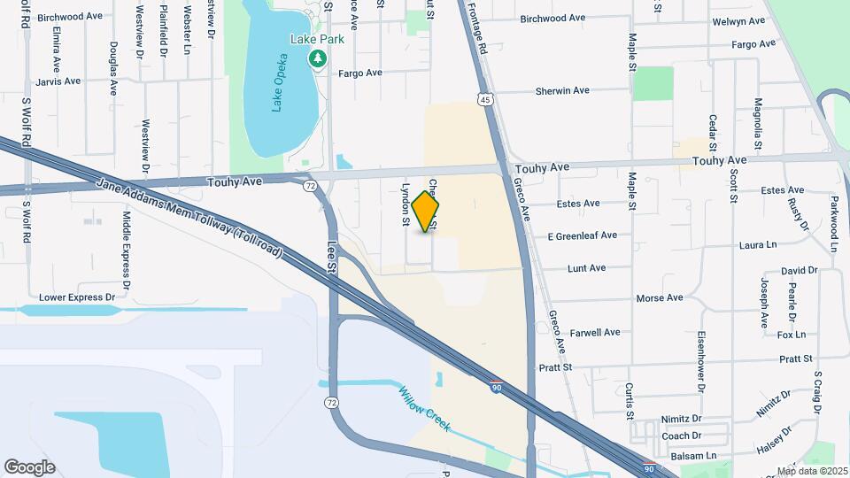 10458 Doris Ct Map and Location Details