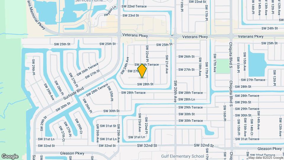 2244 SW 27th Terrace Map and Location Details