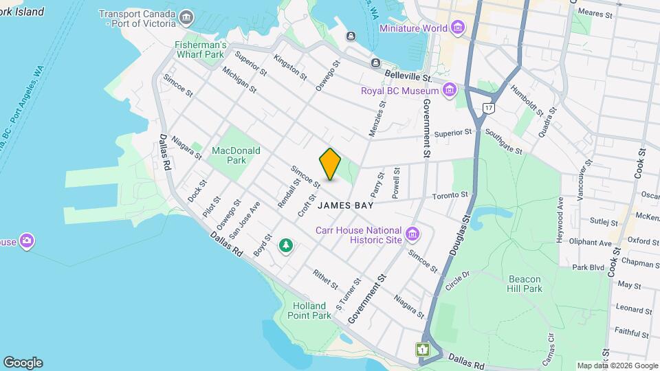 Lord Simcoe Apartments Map and Location Details