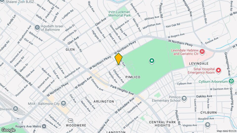 5399 Maple Ave Map and Location Details