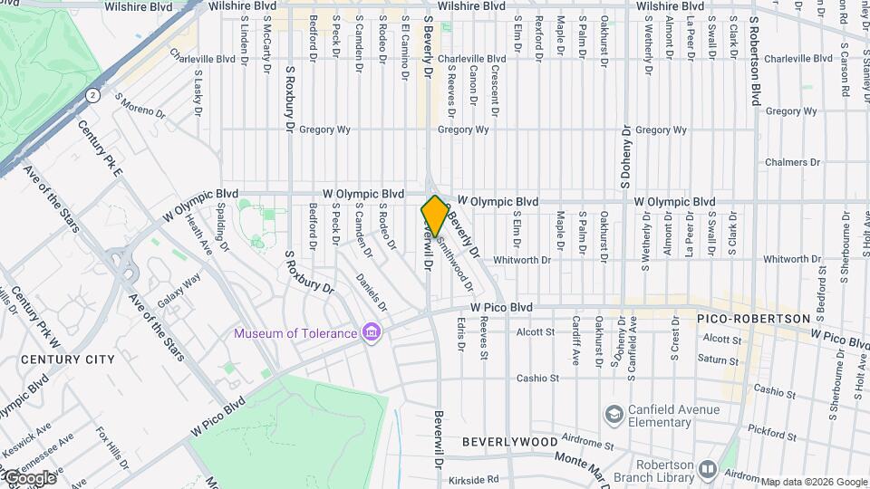 462 S Beverwil Dr Map and Location Details