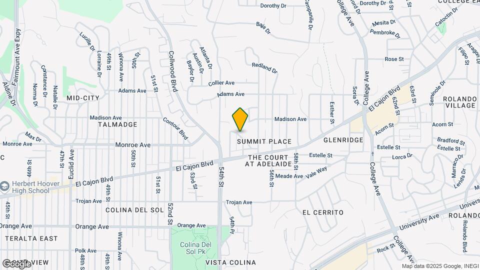 5438 Gilbert Dr Map and Location Details