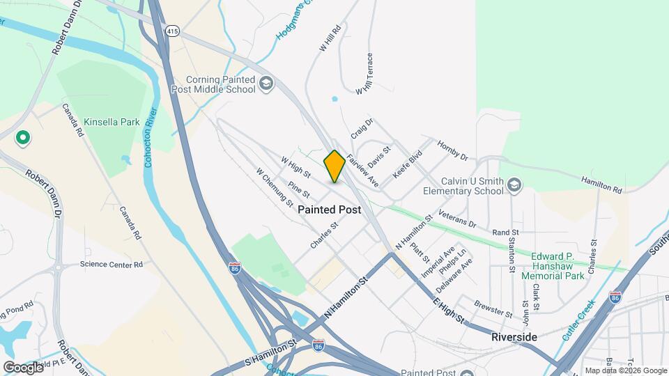 402 W High St Map and Location Details