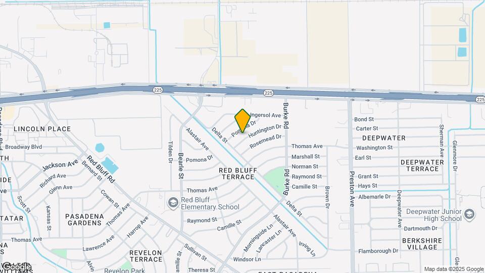 2413 Huntington Dr Map and Location Details