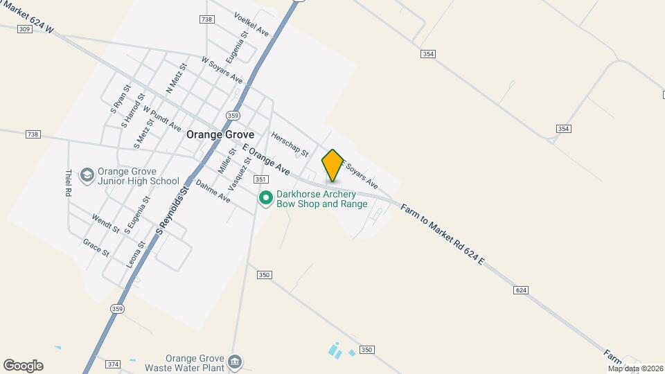 520 E Orange Ave Map and Location Details