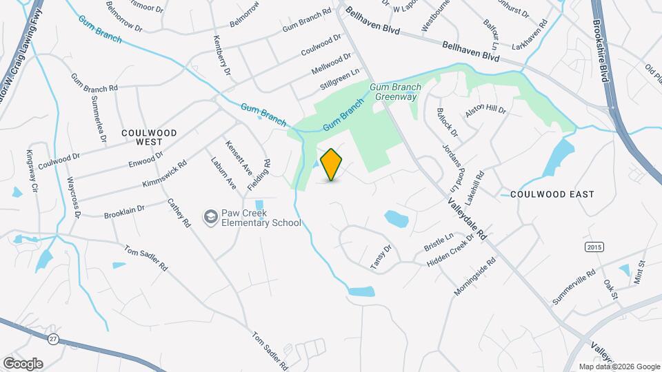 Room in House on Santell Ln Mapa y Detalles de la Ubicación