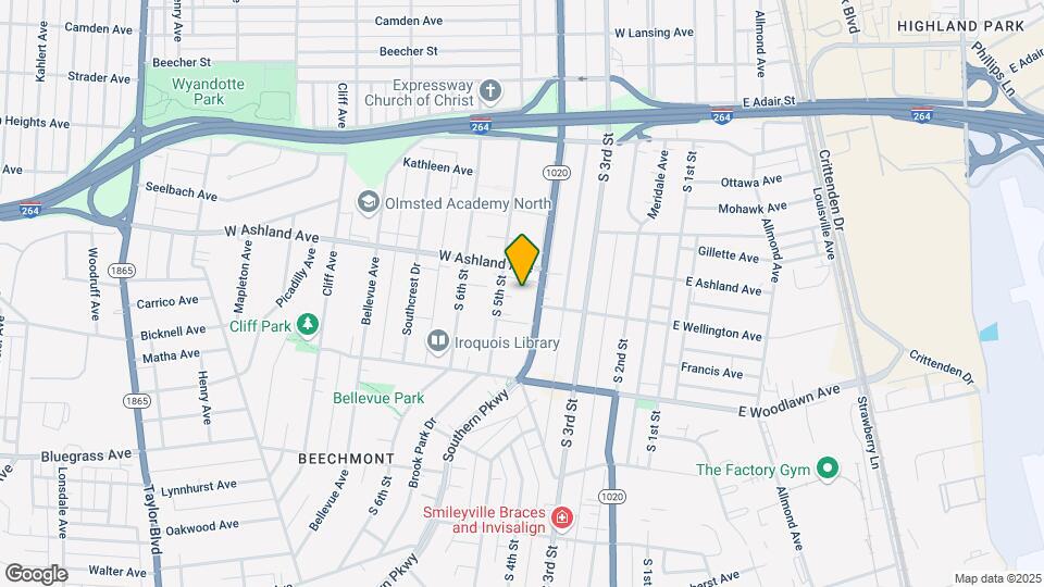4604 Southern Parkway Pky Mapa y Detalles de la Ubicación