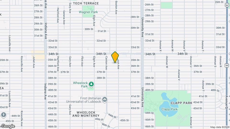 2706 36th St Map and Location Details