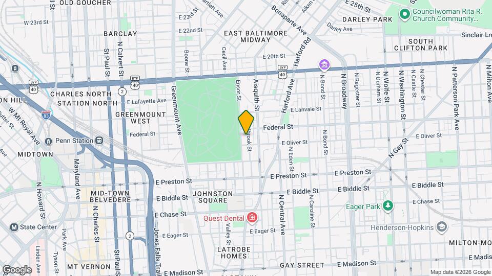 1520 Holbrook St Map and Location Details