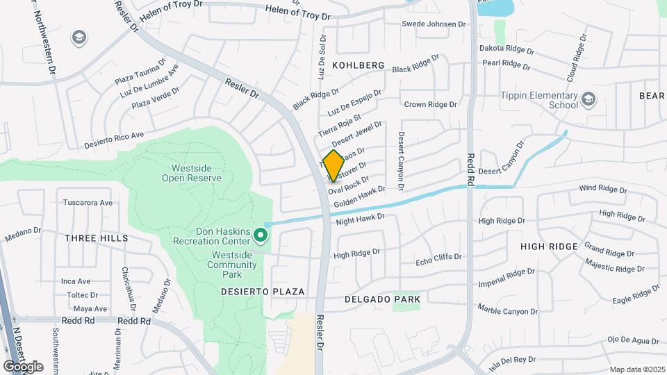 7219 Oval Rock Dr Map and Location Details