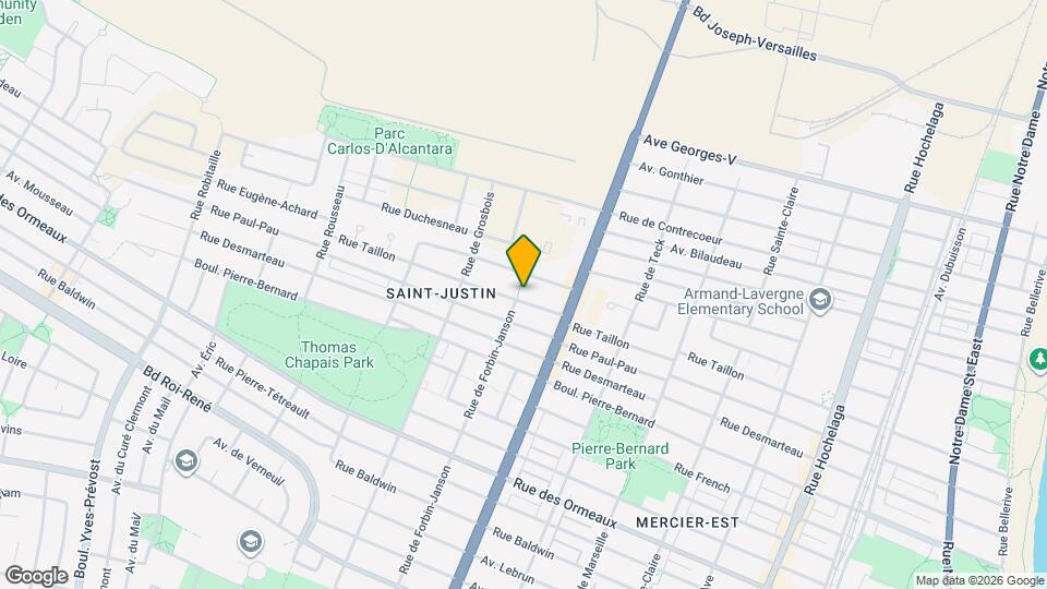 4071 Taillon Rue Map and Location Details