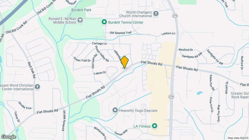 30349 Flat Shoals Rd Map and Location Details