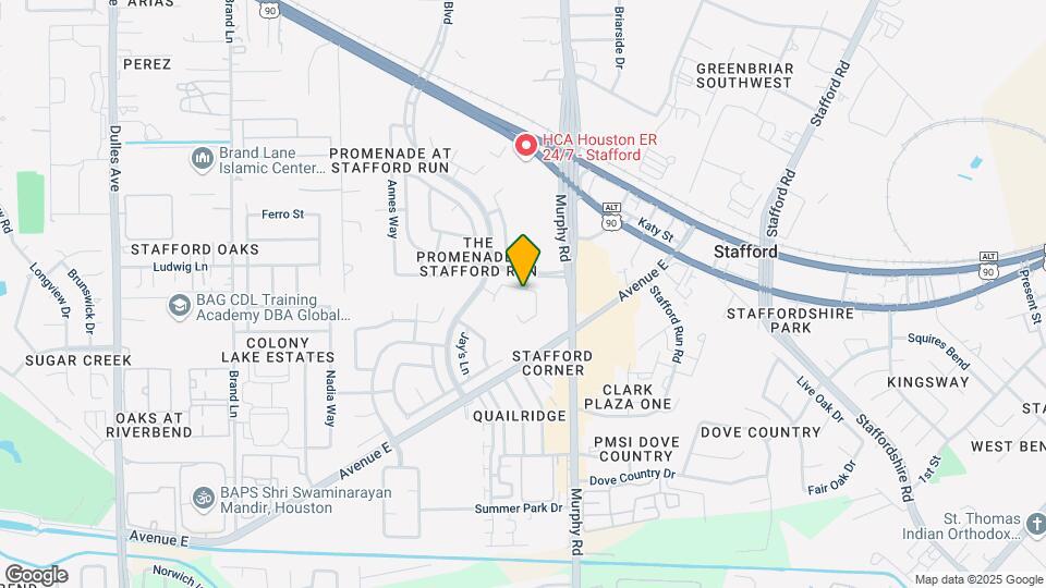 603 Whitney Oaks Ln Map and Location Details