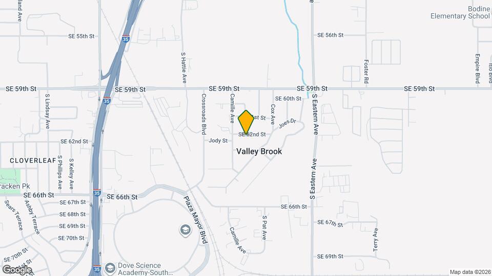 1610 SE 62nd St Map and Location Details