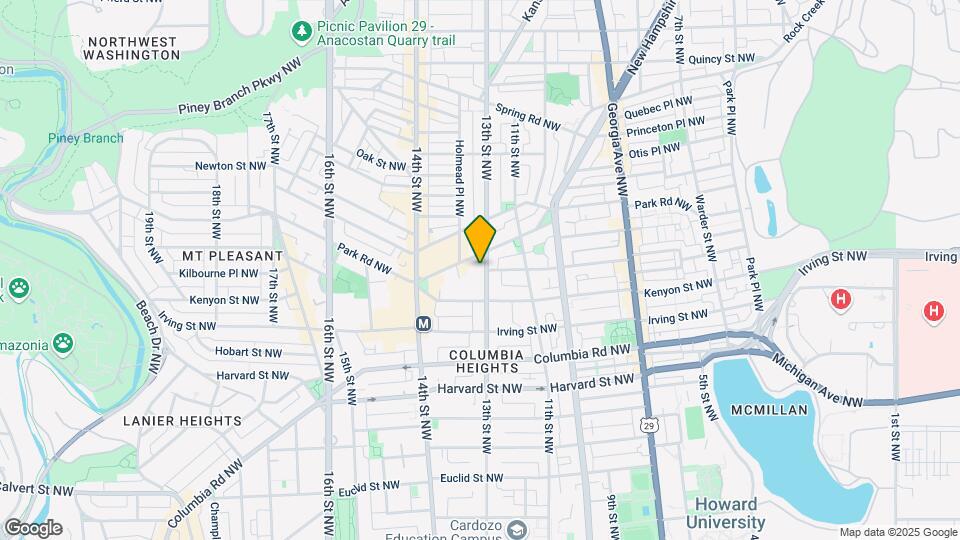 3232 13th St NW Mapa y Detalles de la Ubicación