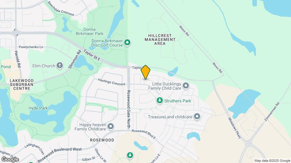 203 Meadows Boulevard Map and Location Details