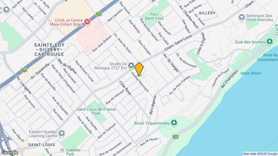 1575 Ranvoyzé Rue Map and Location Details