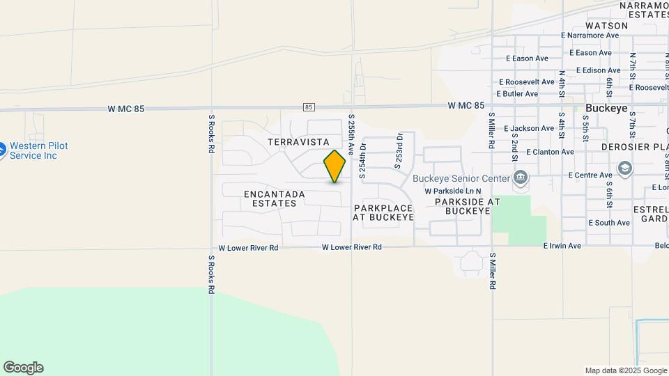 25548 W Euclid Ave Map and Location Details