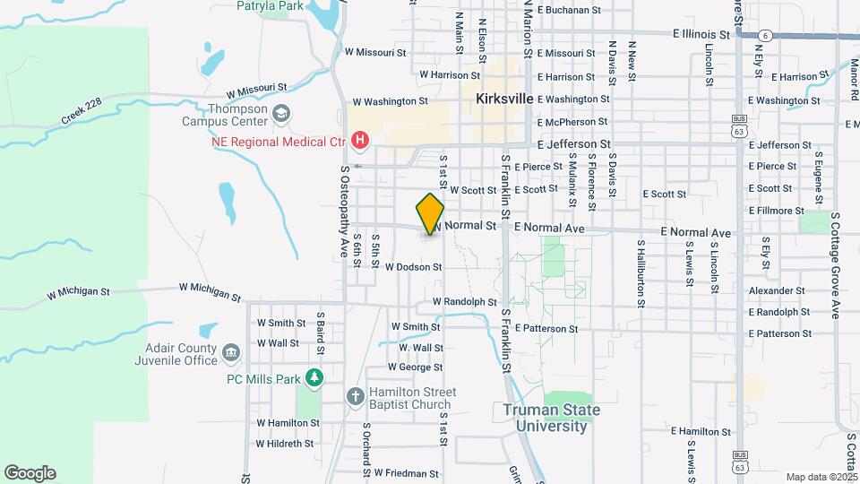 711 S Sheridan St, Unit #2 Map and Location Details
