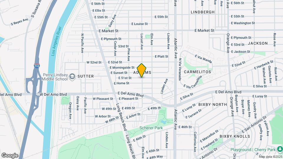 282 E 51st St Map and Location Details