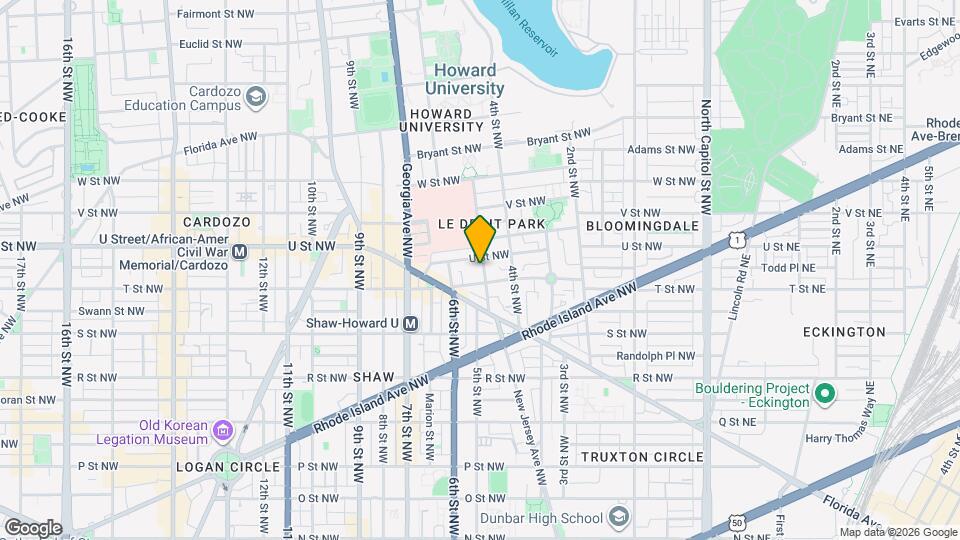 1906-1908 5th St NW Map and Location Details