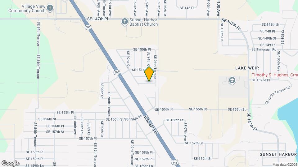 9432 SE 152nd Ln Map and Location Details