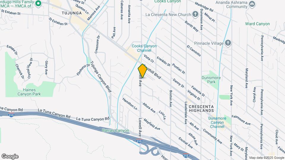 4420 Lowell Ave Mapa y Detalles de la Ubicación