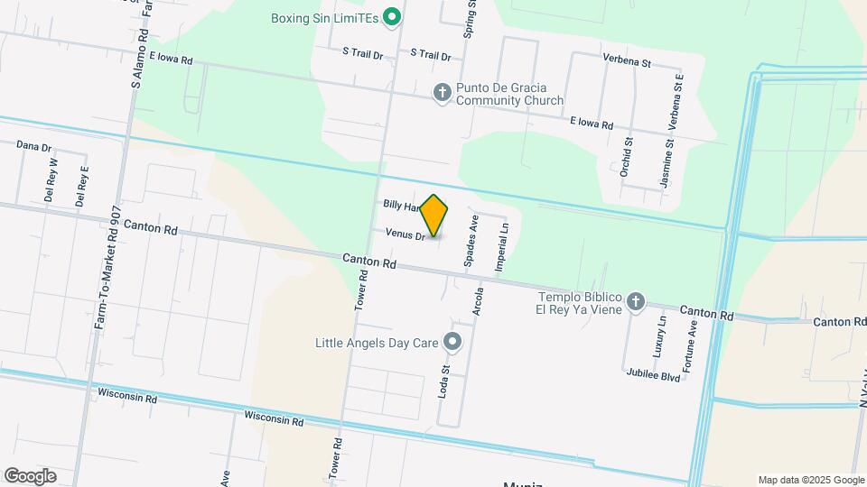 7114 Venus Dr, Unit 1 Mapa y Detalles de la Ubicación
