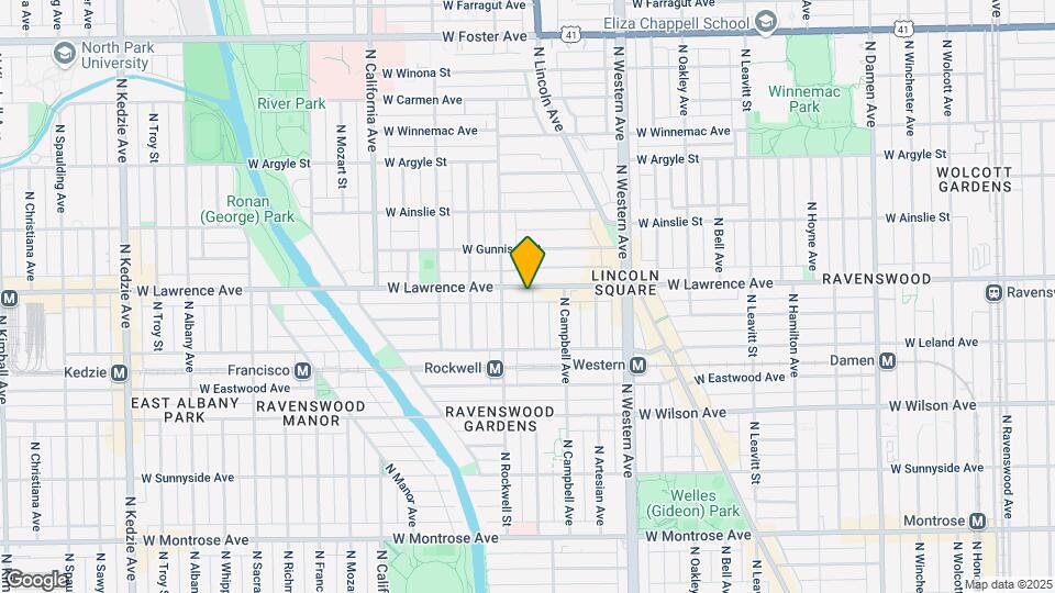 4756 N Maplewood Ave Map and Location Details