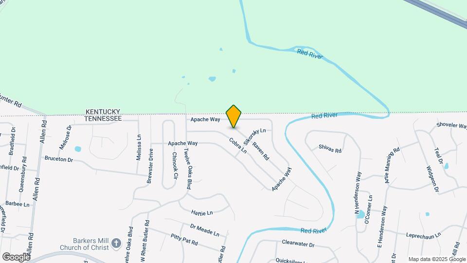 1394 Raven Rd Map and Location Details