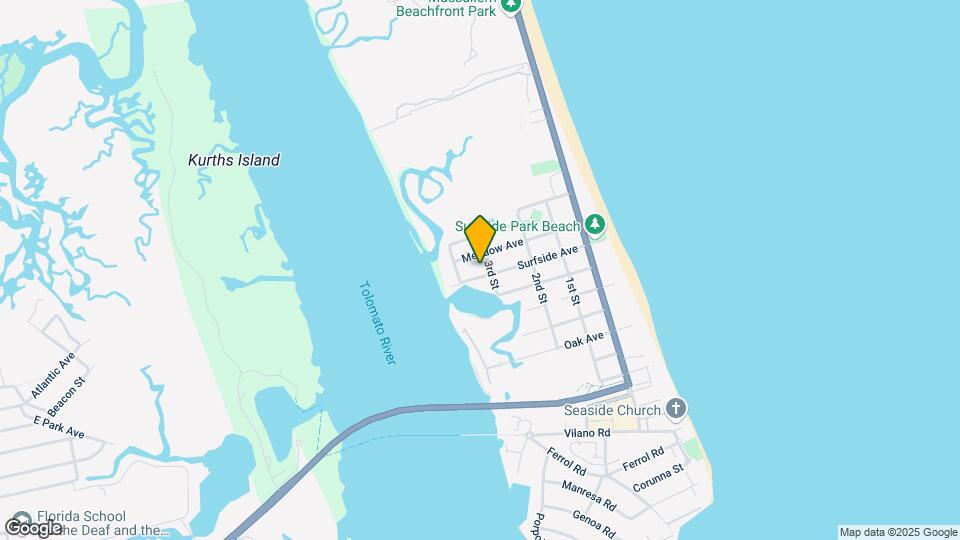 168 Surfside Ave Map and Location Details
