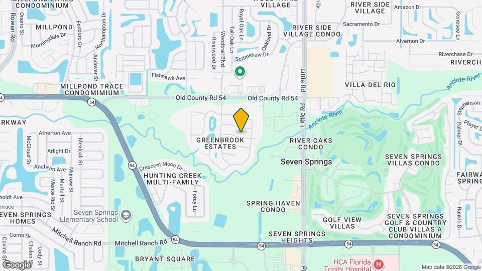 8639 Bridgewater Dr Map and Location Details