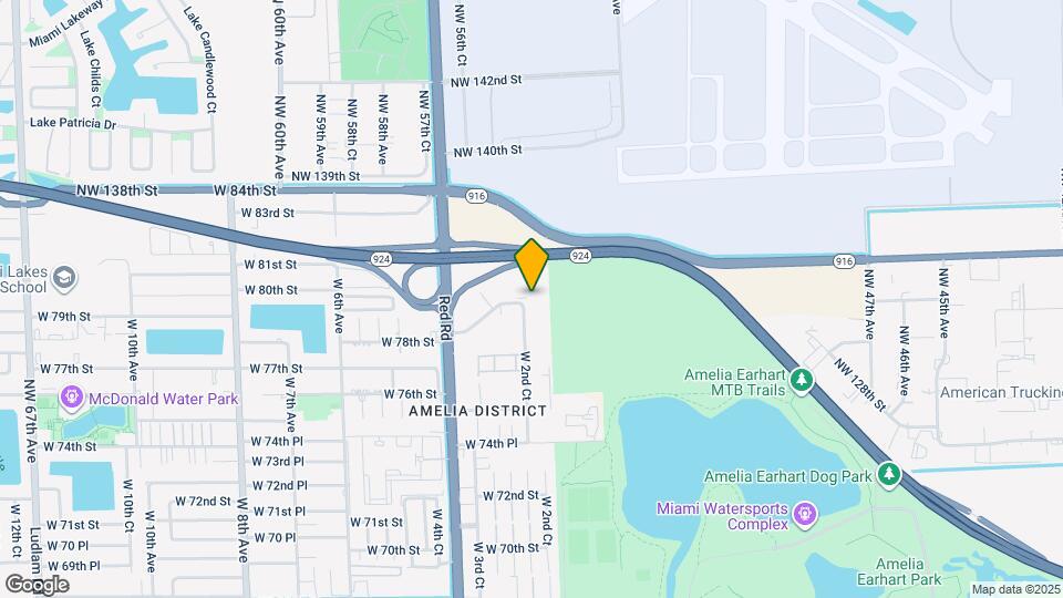 7931 W 2nd Ct Map and Location Details
