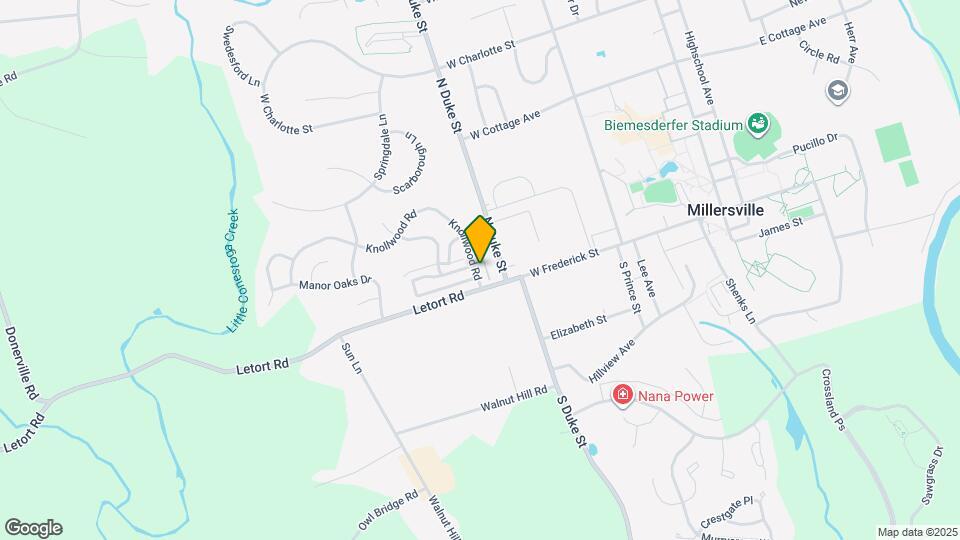 408 Knollwood Rd, Unit 1 Map and Location Details