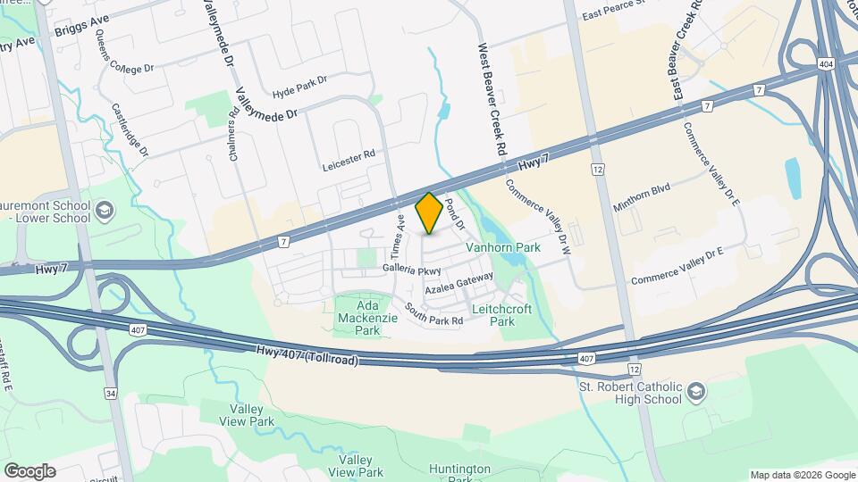 169 Leitchcroft Crescent Map and Location Details