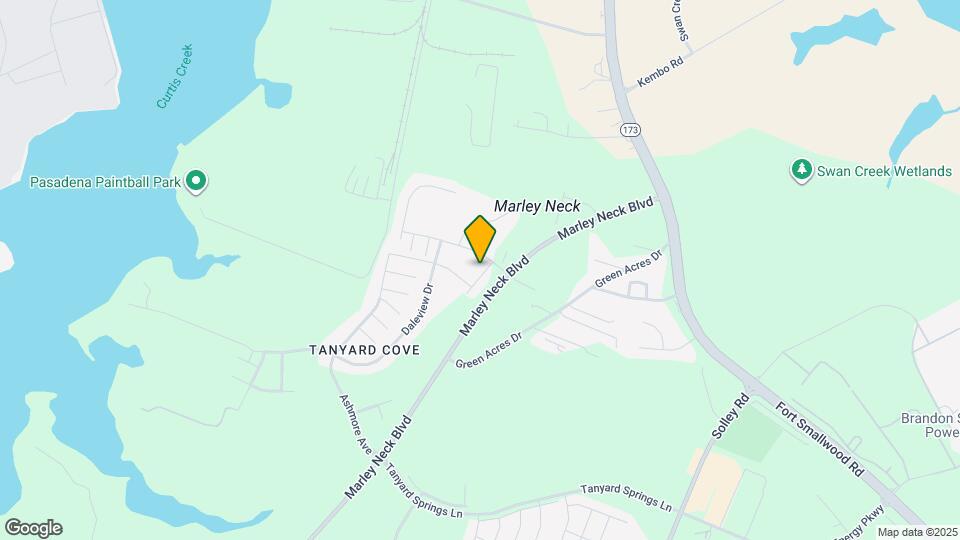 7112 Yamhill Wy Map and Location Details