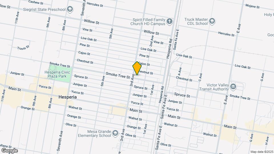 16390 Smoke Tree St Map and Location Details