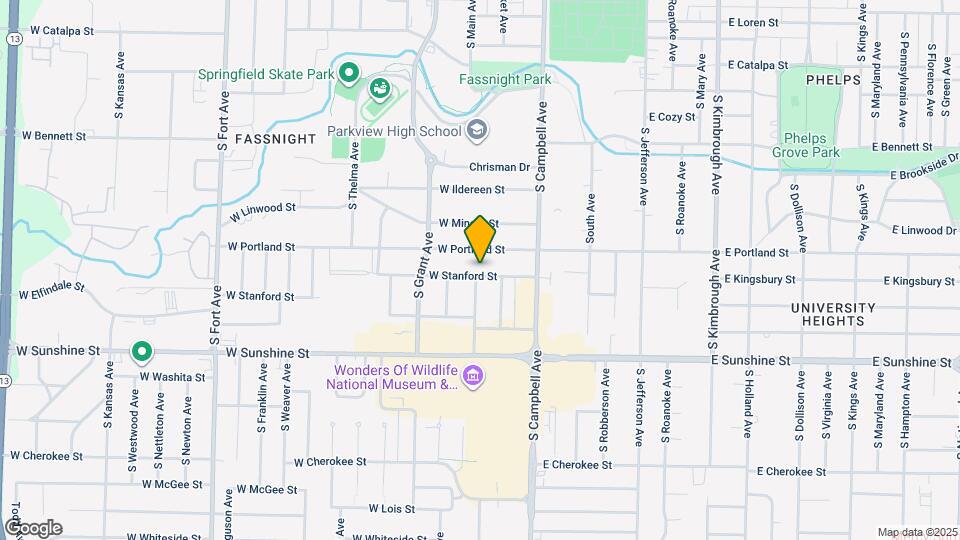 525 W Stanford St Map and Location Details