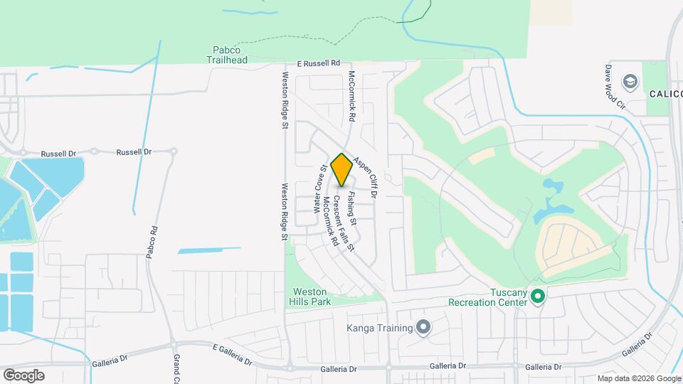 1052 Crescent Falls St Map and Location Details