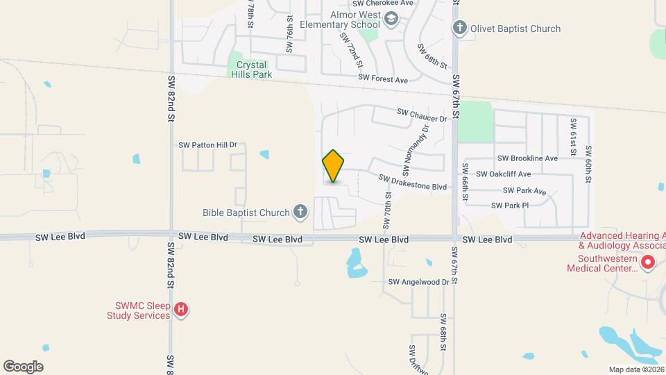 7205 Stradford Ave Map and Location Details