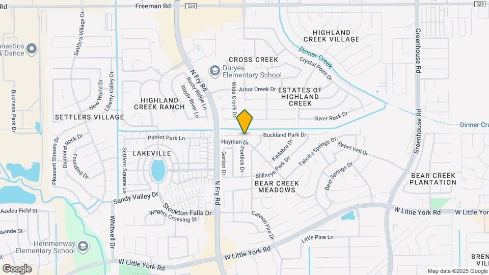 6706 Portlick Dr Map and Location Details