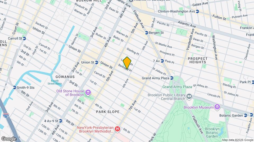 64 Berkeley Pl, Unit ID1459280P Map and Location Details