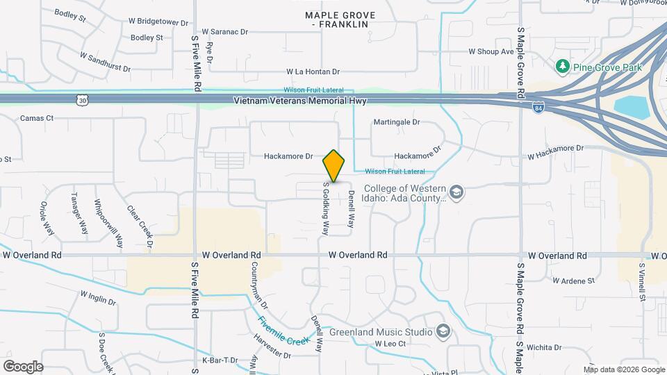 9919 W Campville St Map and Location Details