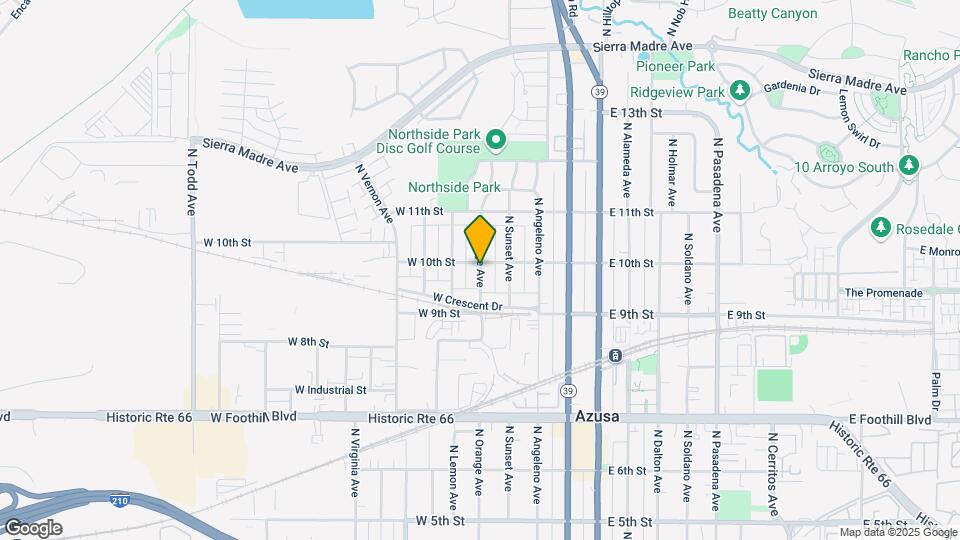 415 W Crescent Dr Map and Location Details