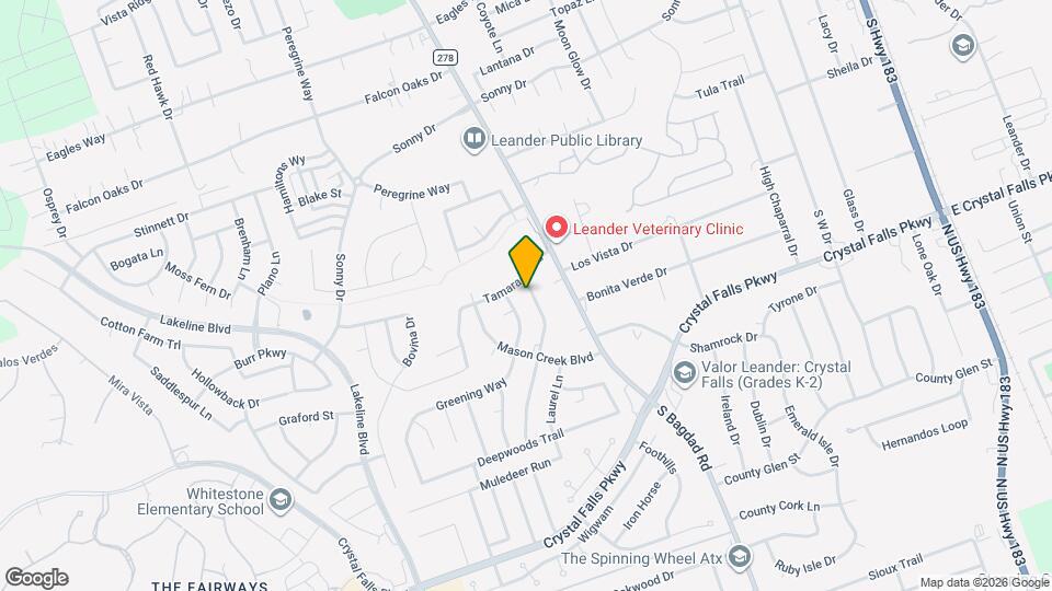 1507 Parkwood Dr Map and Location Details