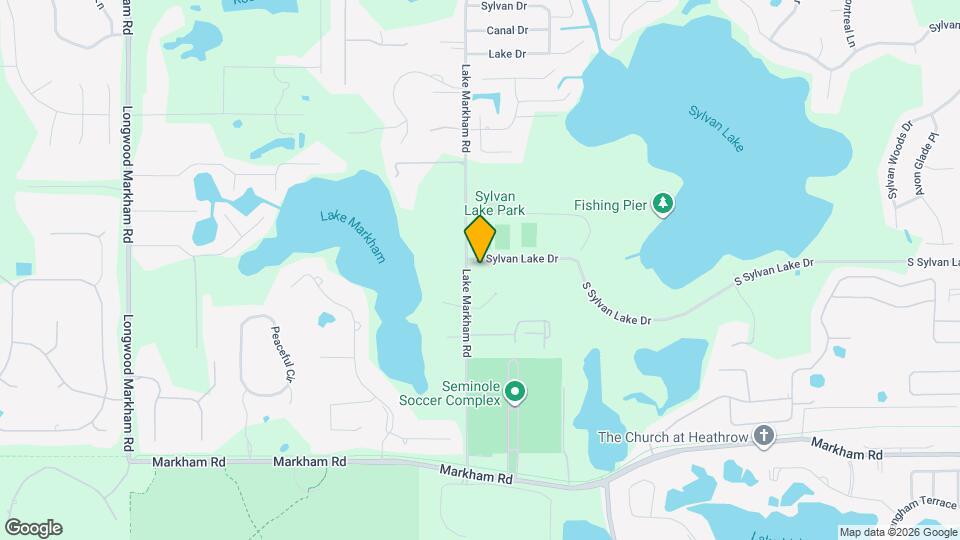 1501 Lake Markham Rd Map and Location Details