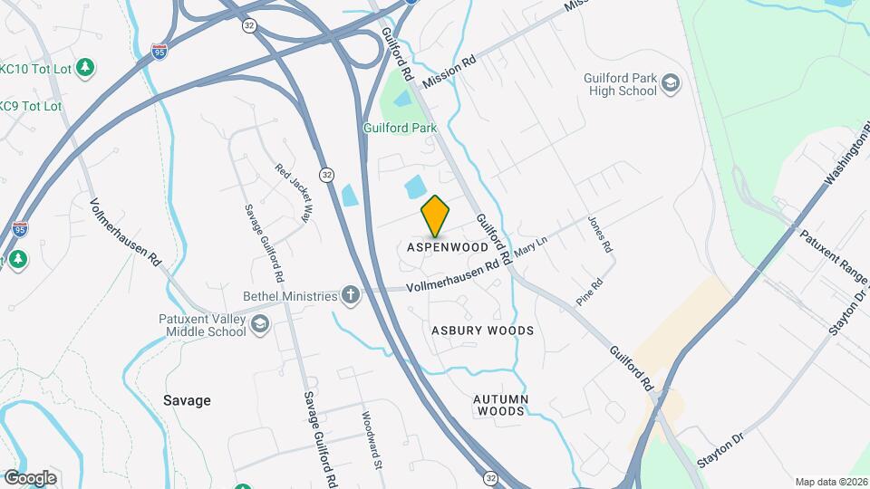 8938 Oakwood Way Map and Location Details