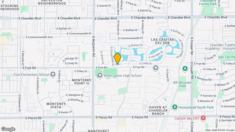 1247 E Cindy St Mapa y Detalles de la Ubicación