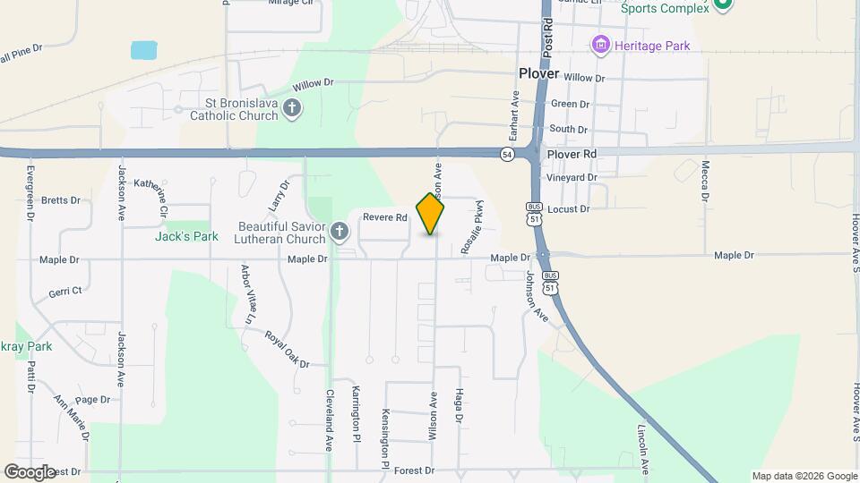 3221 Wilson Ave Mapa y Detalles de la Ubicación